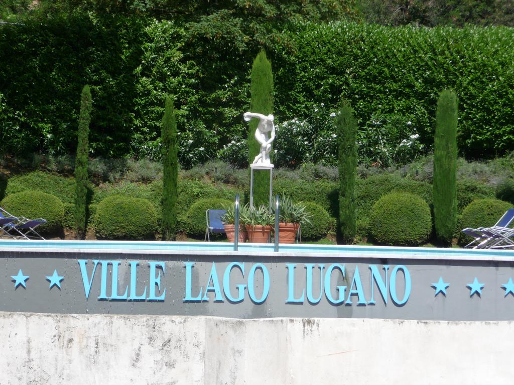 Residence Ville Lago Lugano Porto Ceresio Kültér fotó