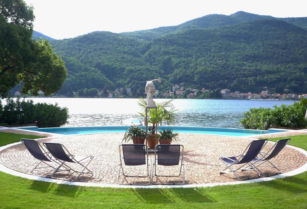 Residence Ville Lago Lugano Porto Ceresio Kültér fotó