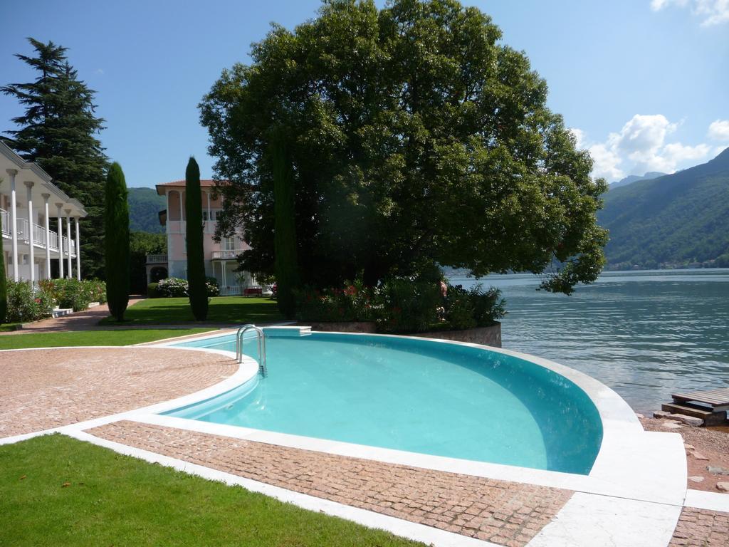 Residence Ville Lago Lugano Porto Ceresio Kültér fotó