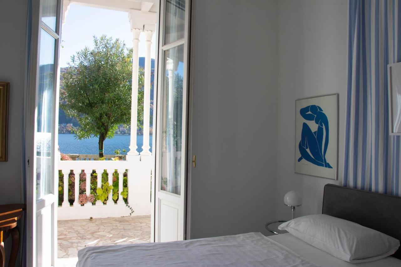 Residence Ville Lago Lugano Porto Ceresio Kültér fotó