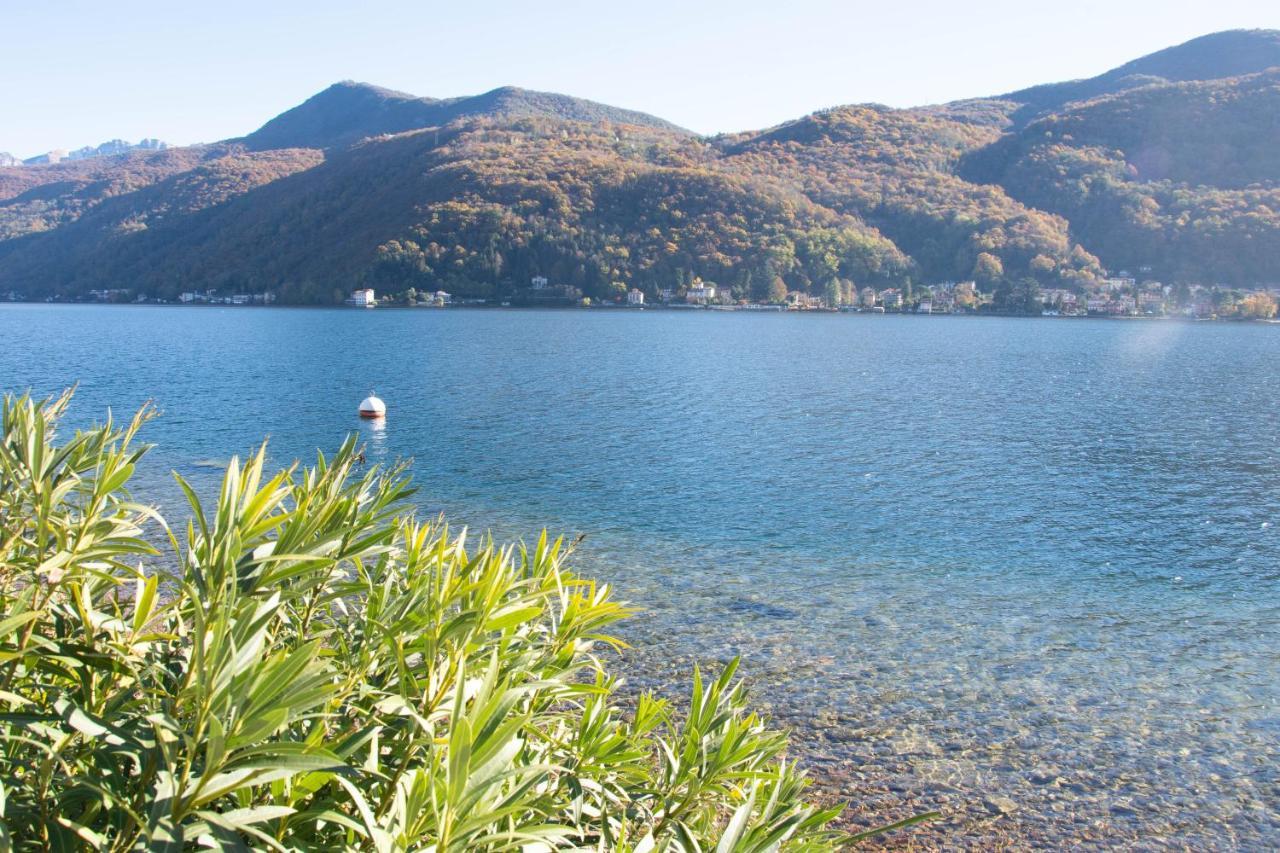 Residence Ville Lago Lugano Porto Ceresio Kültér fotó